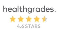 Patients give a highly satisfied 4.6 out of 5 star Healthgrades rating for Dr. Michael Gilmore